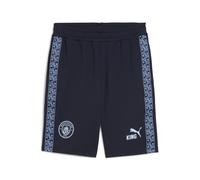 PUMA Shorts in felpa Manchester City KING da uomo, Sport, Deep Navy/Light Blu, XS XS