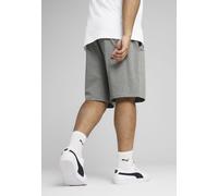PUMA Ess No. 1 Logo Jersey Shorts Pantaloncini in Maglia, Grigio Medio mélange, L Uomo