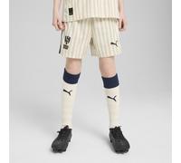 PUMA Shorts KIDSUPER x AL-HILAL SFC per ragazzi, Abbigliamento, Alpine Snow/Club Navy, 9-10Y 9-10Y