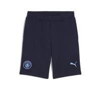 PUMA Shorts Manchester City FtblEssentials da uomo, Sport, Navy/Light Blu, M M