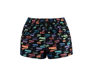 PUMA Shorts Pantaloncini, Nero (Black Combo), L Donna
