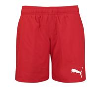 PUMA Shorts Pantaloncini, Rosso, 164 Unisex - Bambini e ragazzi