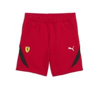 PUMA Shorts Scuderia Ferrari per ragazzi, Accessori, Rosso, 13-14Y 13-14Y