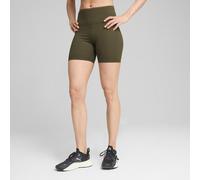 PUMA Shorts stretti a vita alta 5" TRAIN da donna Women, Abbigliamento, Dark Loden, S S