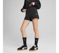 PUMA Shorts WARDROBE ESS da 4" da donna, Abbigliamento, Nero, L L