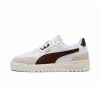 Puma Shuffle Downtown Bianco Marrone Scarpe Uomo Sportive Sneakers 403840 04