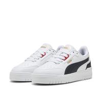PUMA Shuffle Downtown Lo Jr, Scarpe da Ginnastica, Bianco New Navy per Tutti i Tempi Rosso, 35 EU