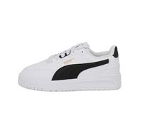PUMA Shuffle Downtown Lo Jr - Sneaker Unisex per Bambini, Puma Bianco PUMA Nero PUMA Oro, 35.5 EU