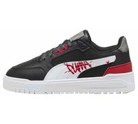 PUMA Shuffle Downtown Lo Mid 90S JR Sneaker, Nero e Bianco, per Tutti i Tempi Rosso, 3.5 UK, Puma Black PUMA White for all Time Red, 36 EU