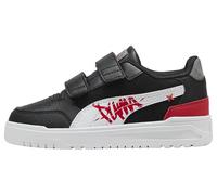 PUMA Shuffle Downtown Lo Mid 90S V PS Sneaker, Nero Bianco - per Tutti i Tempi Rosso, 12 UK Bambino, Puma Black PUMA White for all Time Red, 31 EU