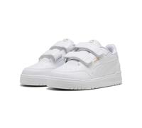 PUMA Shuffle Downtown Lo V PS, Sneaker, White White Gold, 31.5 EU