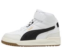 PUMA Shuffle Downtown Mid AC+ PS, Sneaker, White Black-Vapor Gray, 23 EU