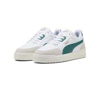 PUMA Shuffle Downtown Og, Scarpe da Ginnastica Unisex-Adulto, Bianco Wild Green Vapor Gray, 41 EU