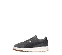 PUMA Scarpe da Ginnastica Unisex Shuffle Downtown SD, Grigio Scuro, Nero Oro, Taglia 42, Grigio Scuro PUMA Nero PUMA Oro, 44.5 EU