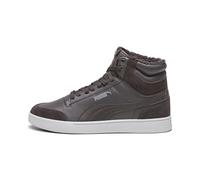 PUMA Shuffle Mid Fur, Scarpe da Ginnastica Unisex-Adulto, Grau Flat Dark Gray Cast Iron Cool Light Gray, 43 EU