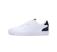 PUMA Shuffle, Sneaker, Unisex - Adulto, White/White/Peacoat/Team Gold, 46 EU