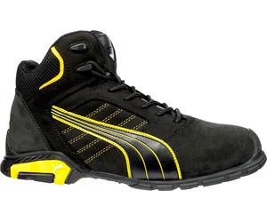 Puma Sicurezzaitscarpa Amsterdam Mid S3 SRC nero/giallo EUR 44