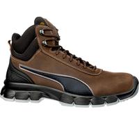 Puma Sicurezzaitscarpa Condor Brown Mid S3 ESD SRC Nero/Marrone EUR 45