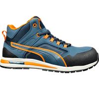 Puma Sicurezzaitscarpa Crosstwist Mid S3 HRO SRC Blu/Arancio EUR 41