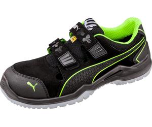 Puma Sicurezzaitscarpa Neodyme Green Low S1P ESD SRC Nero/Verde EUR 47