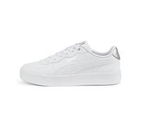 Puma Skye Clean Distressed, Scarpe da Tennis Donna, Bianco, 38.5 EU