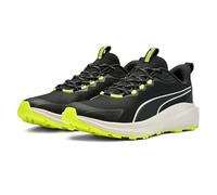 PUMA Skyrocket Lite Trail, Scarpe per Jogging su Strada Unisex-Adulto, Black-Feather Gray-Yellow Alert, 43 EU