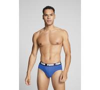 PUMA Brief 521030001 Slip bikini, Blu, L (Pacco da 2) Uomo