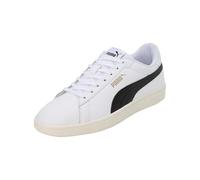 PUMA Smash 3.0 L, Scarpe da ginnastica Unisex-Adulto, Multicolore (PUMA White-PUMA Black-PUMA Gold-Frosted Ivory), 43 EU