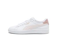 PUMA Smash 3.0 L, Scarpe da ginnastica Unisex-Adulto, Multicolore (PUMA White-PUMA White-PUMA Gold), 44 EU