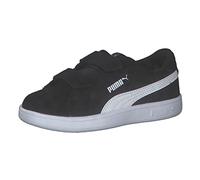 PUMA Smash 3.0 SD V PS, Scarpe da Ginnastica, Black White, 29 EU
