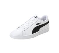 PUMA Smash V2 L, Sneakers Unisex - Adulto, Bianco White Black, 38.5 EU
