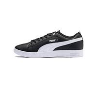 PUMA Smash Wns V2 L, Sneaker Donna, Nero/Bianco (Puma Black Puma White), 42.5 EU