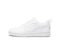 PUMA Rebound V6 Low, Sneaker Unisex - Adulto, White Cool Light Gray, 39 EU