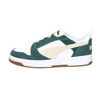 Puma Sneaker Basse Unisex Rebound V6, Green Terrain Alpine Snow Puma White, 41 EU