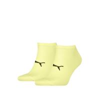 PUMA Sneaker, Calzini Unisex - Adulto, Giallo, 39-42 (Pacco da 2)