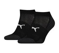 PUMA Sneaker, Calzini Unisex - Adulto, Nero, 43-46 (Pacco da 2)