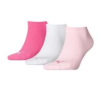 PUMA Sneaker, Calzini Unisex - Adulto, Rosa 100, 39-42 (Pacco da 3)