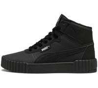 PUMA Sneaker Carina 3.0 Mid WTR da Donna, Black Silver, 37.5 EU