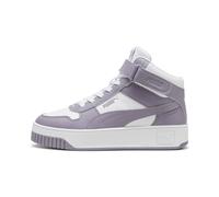 PUMA Sneaker Carina Street Mid da donna, Scarpe, Bianco/Pale Plum, 37.5 37.5