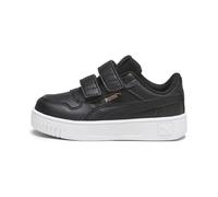 PUMA Sneaker Carina Street per bimba ai primi passi, Scarpe, Nero/Nero/Rose Oro, 26 26