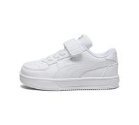 PUMA Sneaker Caven 2.0 per Bimbi ai Primi Passi 22 White Silver Black Metallic