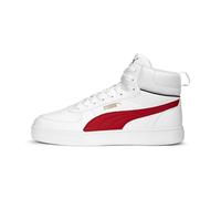 PUMA Sneaker Caven Mid Uomo, Puma Bianco per Tutti i Tempi Rosso Puma Nero Puma Oro, 40 EU