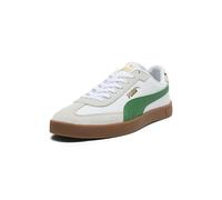 Puma Sneaker Club II Era Uomo, Puma White-Archive Green-Gum, 39 EU