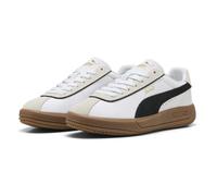 Puma Puma Club KLASSIKA - Scarpe da Ginnastica Femmina, Puma White-Puma Black-Warm White,