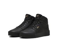 PUMA Sneaker da Donna Carina 3.0 Mid, Puma Nero PUMA Oro, 40 EU