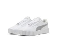 Puma Sneaker da Donna Carina 3.0, Puma Bianco Puma Oro, 40.5 EU