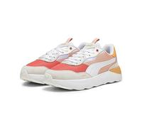 PUMA Sneaker da Donna con Plateau Runtamed, Poppy Pink PUMA White Electric Blush Bianco Caldo, 36 EU