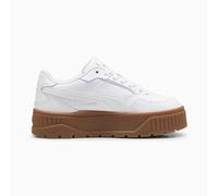 PUMA Sneaker da donna Karmen Ii Idol, Puma White-puma White-puma Gold, 41 EU