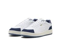 PUMA Sneaker da uomo Court Classico Sport, White Persian Blue, 43 EU