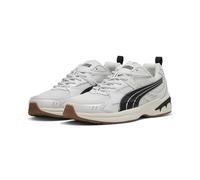 PUMA Sneaker Milenio Tech 2000 Unisex, Grigio Piuma PUMA Nero PUMA Argento, 47 EU